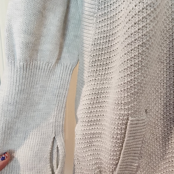 Waffle Knit Zipper Cardigan - Picture 4 of 6